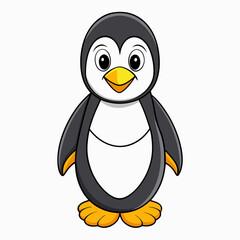 penguin on the beach