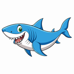 shark vector illustration