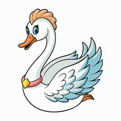 illustration of a goose