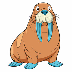 illustration of cartoon lion