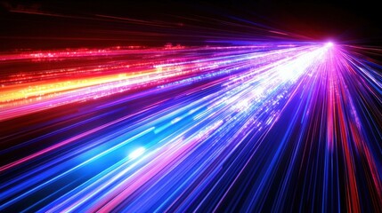 Obraz premium Abstract Digital Data Stream