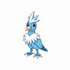blue bird cartoon