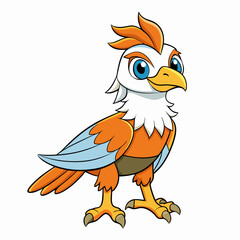 funny parrot cartoon