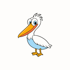illustration of a pelican
