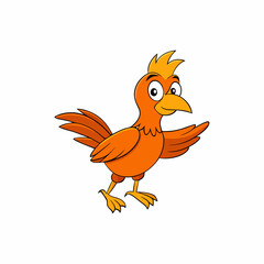 chicken, bird, cartoon, animal, rooster, farm, hen, vector, illustration, poultry, nature, funny, duck, icon, cute, cockerel, goose, drawing, fun, fowl, art, animals, character, wing, design