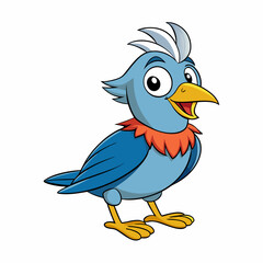 blue bird with a bird