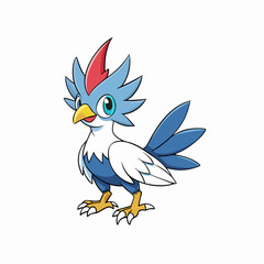 blue bird on a branch