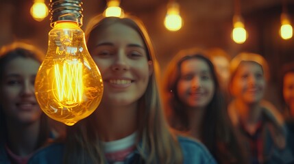 Creative brainstorming session  professionals generating innovative ideas to boost profitability