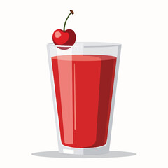 Cherry Vector Designs for National Cherry Day | Fun Cherry Icons, Playful Fruit Illustrations, and Solid Color Art for Cards, T-shirts, and Holiday Celebrations