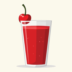 Cherry Vector Designs for National Cherry Day | Fun Cherry Icons, Playful Fruit Illustrations, and Solid Color Art for Cards, T-shirts, and Holiday Celebrations