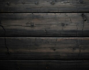 Dark wooden planks with natural grain and light distress marks. Aged, moody texture perfect for backgrounds, product mockups, or vintage design.