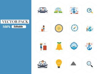 set of infographic elements