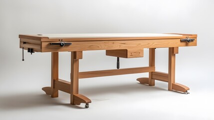 Craftsmans Wooden Workbench Studio.