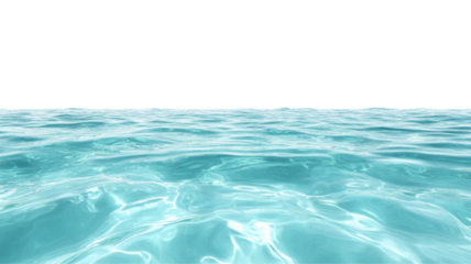 Transparent background of crystal clear water surface gently rippling