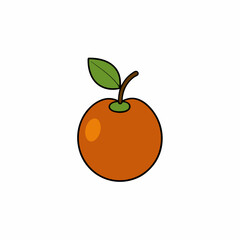 vector illustration of an apple