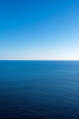 Fototapeta premium arafed view of a body of water with a boat in the distance