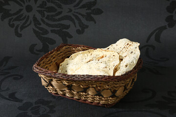 Moong Dal Pappad or Masala Pappad