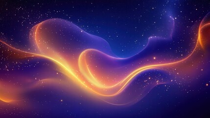 Fototapeta premium Abstract Cosmic Energy Flow