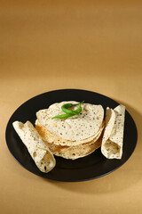 Moong Dal Pappad or Masala Pappad