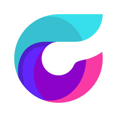  Letter C Initial Logo Design, Letter C Vector Template.