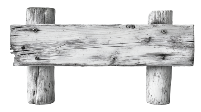 Whitewashed wooden signboard vintage texture, shabby chic design background element