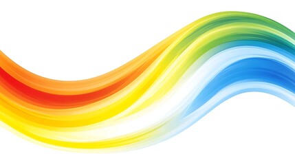 Colorful Wave Abstract Background. (2)