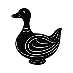 Celadon Glazed Duck Shaped Water Dropper