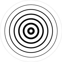 Circle line dynamic pattern. Technology elements