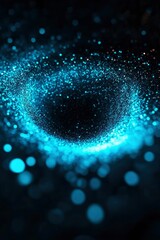 Obraz premium Abstract swirling vortex of light