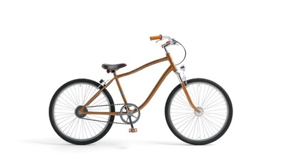 Obraz premium Classic Cruiser Bike Rendered