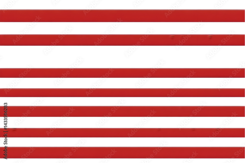 Poster red horizontal stripes abstract background with black and transparent spaces