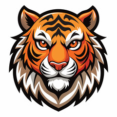Obraz premium Tiger Head Mascot Design