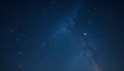 Starry Night Sky Filled with Stars Background Design
