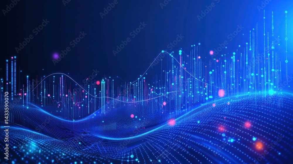Poster dynamic data visualization trend