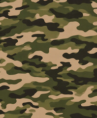 Fototapeta premium camouflage, khaki, army pattern, protective print, khaki, fashion design for fabric