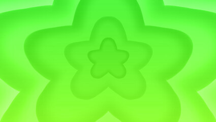 Fototapeta premium green watercolor star pattern design