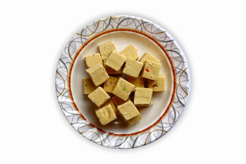 Indian cube sweets