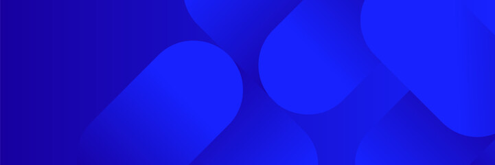 Abstract pattern blue shape technology design background.