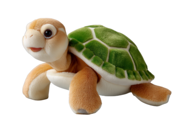 Cute Plush Turtle Toy Made of Soft Fabric Ideal for Kids and Collectors