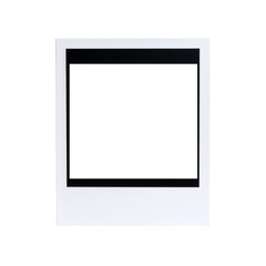 ポラロイド写真の画像合成用フレーム 