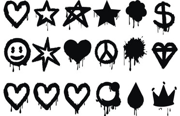 Graffiti Style Icons Collection