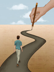 Drawing your own path
