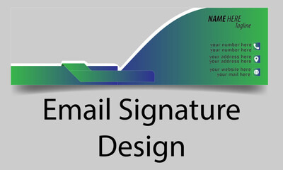 Email Signature Design.
