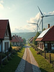 High-tech harmony in a a small Polish village