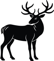 Fototapeta premium deer vector illustration
