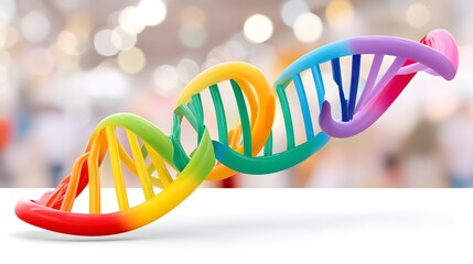 Gene therapy innovation modern healthcare laboratory scientific visualization bright environment close-up view medical advancements