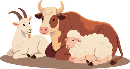 playful sticker design featuring the words 