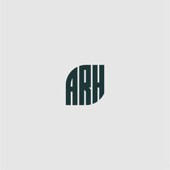 ARH logo with a unique concept
