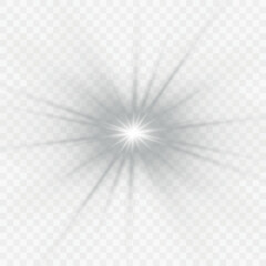 Png Light effects. Png Isolated white transparent light effects, glare, explosion, sparkle, dust, line, solar flare, spark and stars, spotlight, curve rotation. Sunlight, abstract special effect.