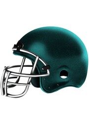 Naklejka premium american football helmet